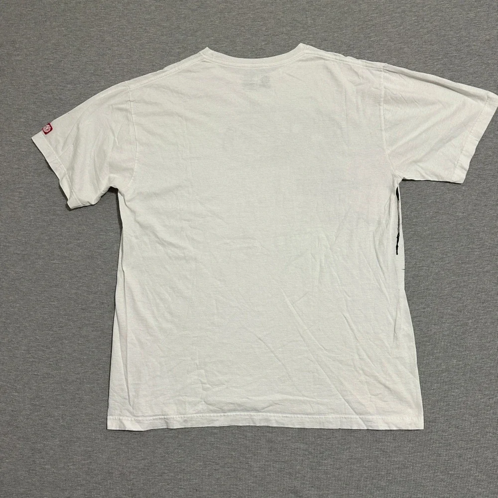 Element Graphic T-Shirt Short Sleeve Skateboard‎ Streetwear Logo White Mens XL